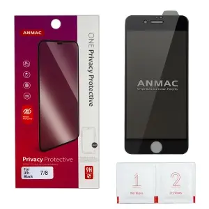 Защитное стекло для iPhone 7/8 ANMAC Privacy черное