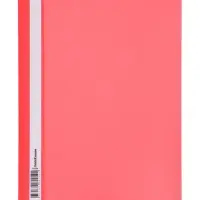 Папка-скоросшиватель А4 180 мкм, ErichKrause Matt-touch Reef, текстура &laquo;без отпечатков&raquo;, яркие трендовые, прозрачный верх