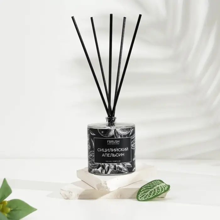 Диффузор ароматический BLACK AROMA HOME Диффузор ароматический BLACK AROMA HOME "Сицилийский апельсин", 100 мл