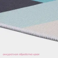 Коврики для ванной и туалета Доляна &laquo;Свэч&raquo;, 2 шт., 50&times;80 см, 40&times;50 см
