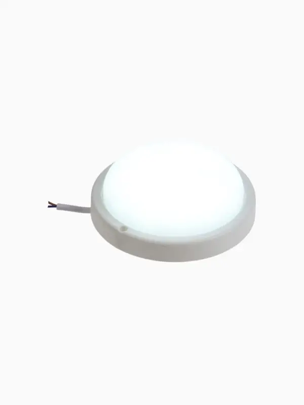 Светильник светодиодный Включай герметичный, 14 Вт, 1190 Лм, IP65, 6500К, круг, белый