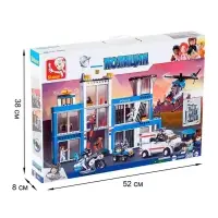 Конструктор Sluban &laquo;Полицейский участок&raquo;, 606 деталей