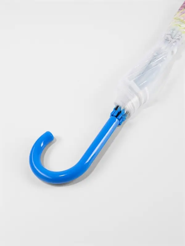 Зонт - трость полуавтоматический &laquo;Цветы&raquo;, 8 спиц, R=40/58 см, d=80 см, МИКС