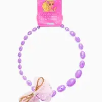 Бусы детские Выбражулька «Бант», граненые бусины, 40 см, цвет сиреневый Бусы детские Выбражулька «Бант», граненые бусины, 40 см, цвет сиреневый
