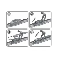 Щетка стеклоочистителя AVS Optimal Line OL-17 (43см)