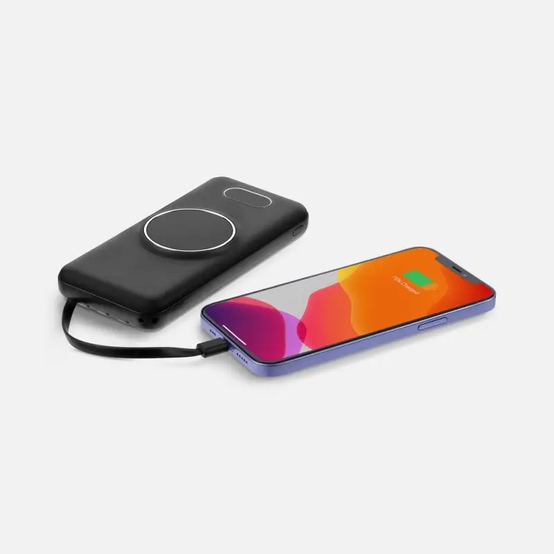 Аккумулятор Omni Qi 10000 мАч, ver.2, черный Аккумулятор Omni Qi 10000 мАч, ver.2, черный