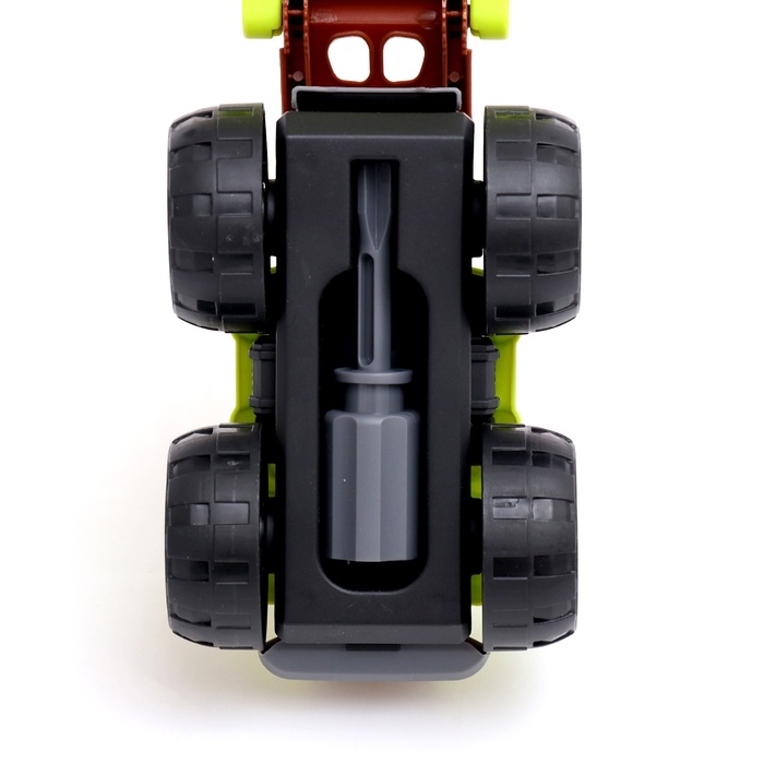 Конструктор винтовой «Фермерский погрузчик», с отвёрткой, 25 деталей Конструктор винтовой «Фермерский погрузчик», с отвёрткой, 25 деталей