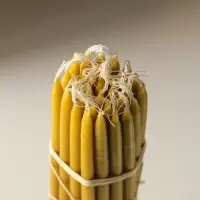 Свечи алтарные конусные №6 (набор 30 шт.), восковые, 48 см