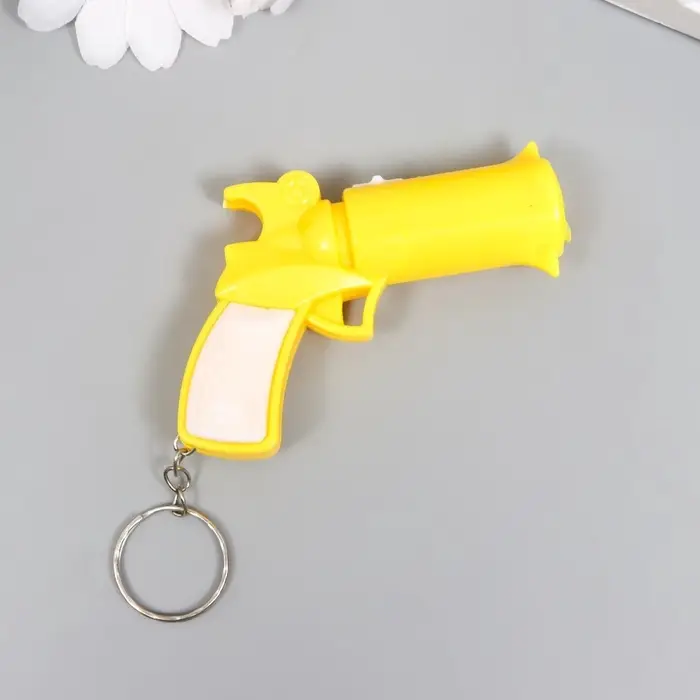 Фонарик брелок для ключей на кольце «Пистолет M-56», светит, 5.5×7.5×2 см, МИКС Фонарик брелок для ключей на кольце «Пистолет M-56», светит, 5.5×7.5×2 см, МИКС