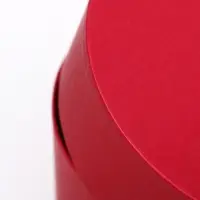 Набор круглых подарочных коробок 5 в 1 &laquo;Пантон 200&raquo;, однотонный, 23&times;23&times;14 - 15&times;15&times;10 см
