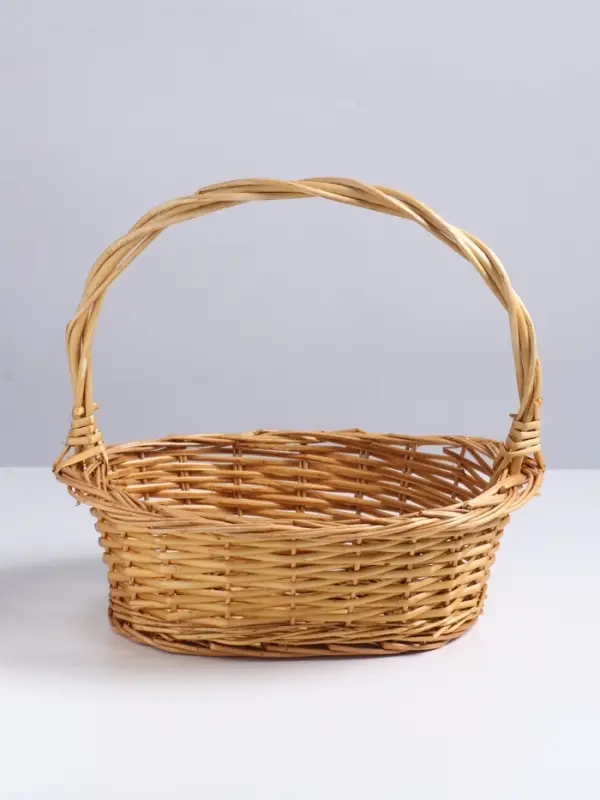 Набор корзин плетёных, 3 шт., 48&times;38&times;14&times;40/40&times;30&times;12&times;35/32&times;24&times;11&times;30 см, ива