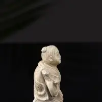 Набор фигурок &laquo;Нэцкэ&raquo;, 5 шт., 20&times;10&times;7 см, бежевый