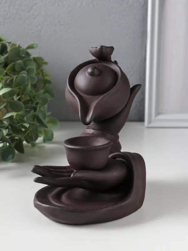 Подставка для благовоний TAKE IT EASY &laquo;Чайная церемония&raquo;, стелющийся дым, 16&times;14&times;9 см