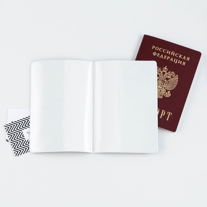 Обложка на паспорт Обложка на паспорт "Девичьи фантазии", ПВХ