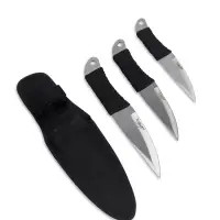 Набор метательных ножей &laquo;Закари&raquo; Мастер К, в оплетке, 3 шт., сталь