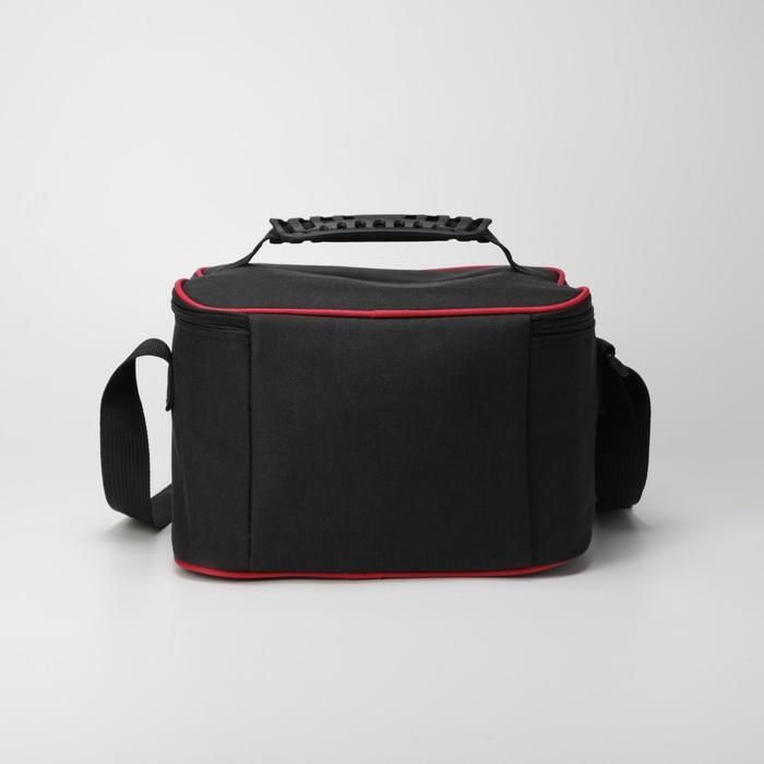 Термосумка на молнии 7 л, цвет чёрный Термосумка на молнии 7 л, цвет чёрный