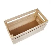 Ящик для хранения, 50&times;25&times;23 см, деревянный
