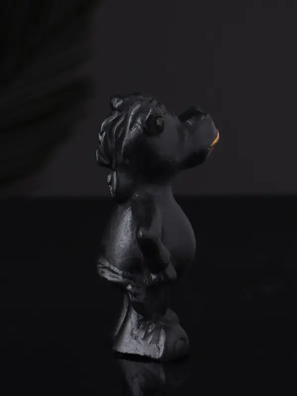 Фигура "Конь реальный" 8 см, черный