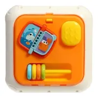 Сортер "Кубик" с шестеренками и фигурами