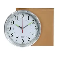 Часы настенные интерьерные &laquo;Илони&raquo;, плавный ход, светящиеся, d=30 см