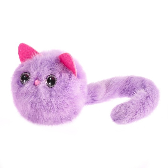 Игрушка интерактивная «Мой котёнок», браслет, свет, звук, цвет сиреневый Игрушка интерактивная «Мой котёнок», браслет, свет, звук, цвет сиреневый