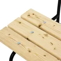 Скамейка деревянная, 120&times;50&times;82.5 см, для дачи и сада