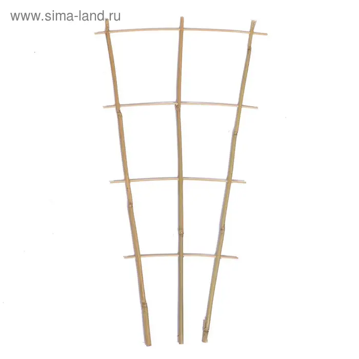 Шпалера, 60 &times; 32 &times; 1 см, бамбук, &laquo;Двойная&raquo;, Greengo