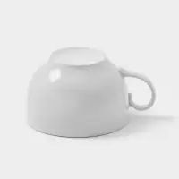 Чашка Дулевский фарфор &laquo;Янтарь&raquo;, 210 мл, d=8.5 см, белая