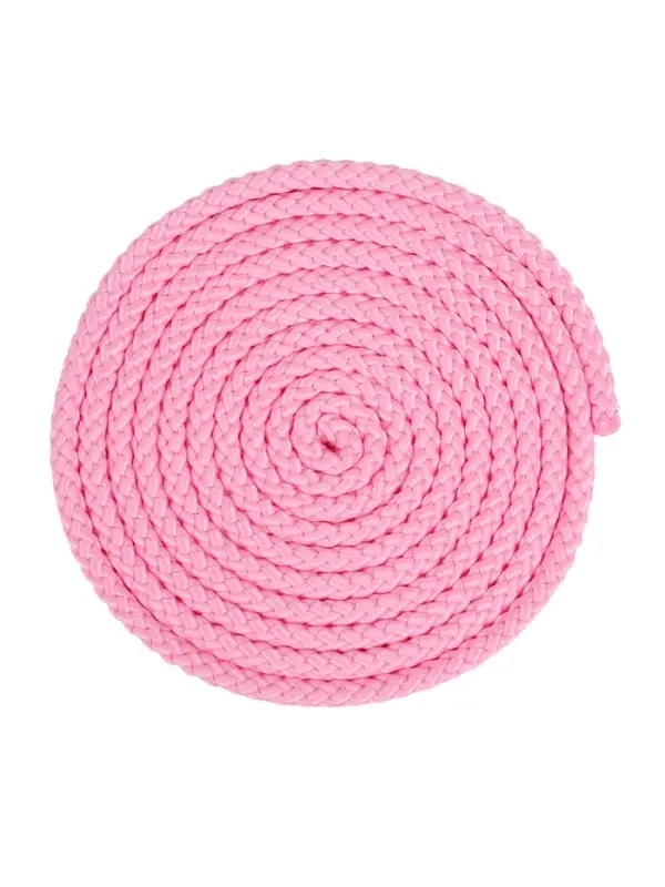 Скакалка для художественной гимнастики 3м, светло-розовый Скакалка для художественной гимнастики 3м, светло-розовый