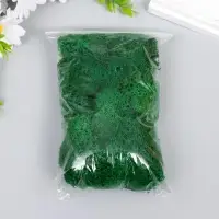 Мох декоративный стабилизированный &laquo;Ярко-зелёный&raquo; 45 г (&plusmn;5 г)