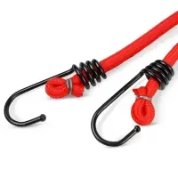 Резинка крепления груза 60 см х 8 мм, 2 шт (метал.крючки) AVS TL-05