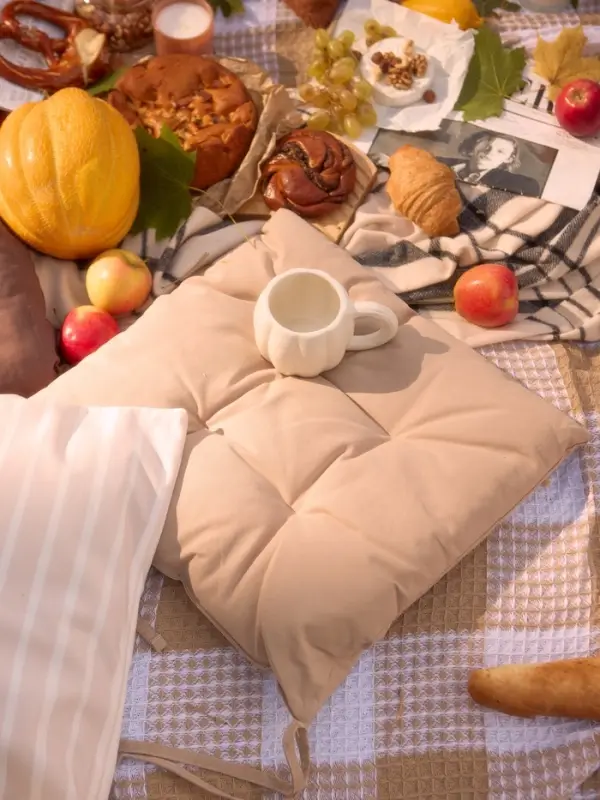 Кружка SL Home &laquo;Осенний бриз&raquo;, 420 мл, доломит, белая