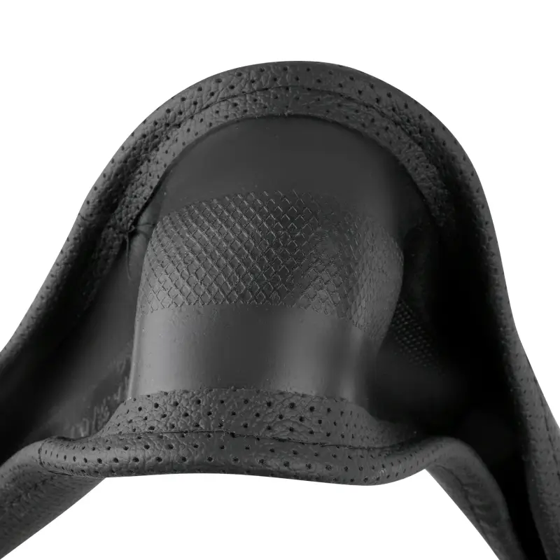 Оплетка на руль (нат. кожа) AVS GL-296M-B (размер M, черный) - Серия "Classic"