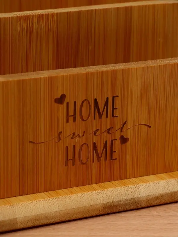 Подставка для разделочных досок "Home", 18×10 см, 3 отсека