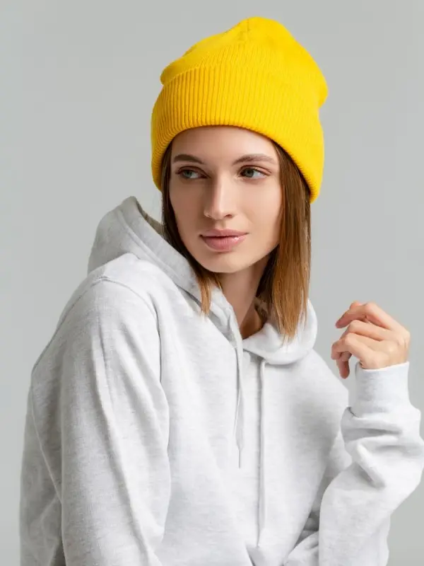 Шапка Life Explorer, ярко-желтая Шапка Life Explorer, ярко-желтая