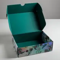 Коробка подарочная новогодняя складная «Happy New Year», 30,5 х 22 х 9,5 см, Новый год