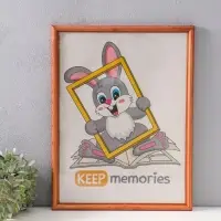 Фоторамка дерево 30х40 см, орех №1 (пластиковый экран)