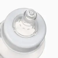 Бутылочка для кормления малыша M&B, классическое горло, от 0 мес., 150 мл., белая