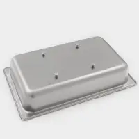 Мармит Hanna Kn&ouml;vell, 64&times;46&times;44 см, откидывающаяся крышка, с окном, нержавеющая сталь, серебристый