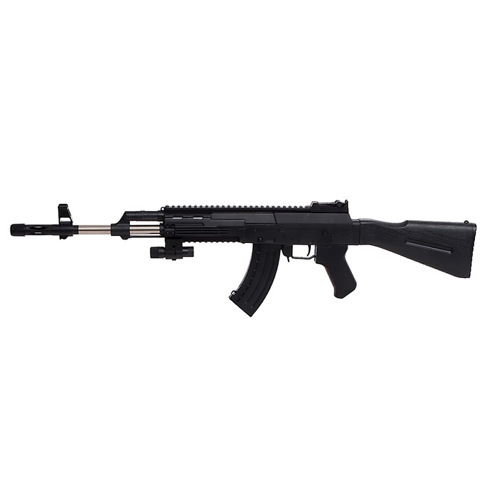 Детское оружие Автомат АК-47, с лазером, цвет чёрный Детское оружие Автомат АК-47, с лазером, цвет чёрный