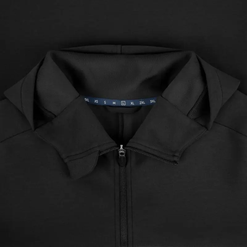 Куртка с капюшоном унисекс Begi, черная, размер S Куртка с капюшоном унисекс Begi, черная, размер S