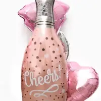 Воздушные шары фольгированные, набор &laquo;Девичник&raquo;, 5 шт.