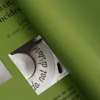 Пленка флористическая "Газета любви" 65мкм, 50х57 &plusmn;1см