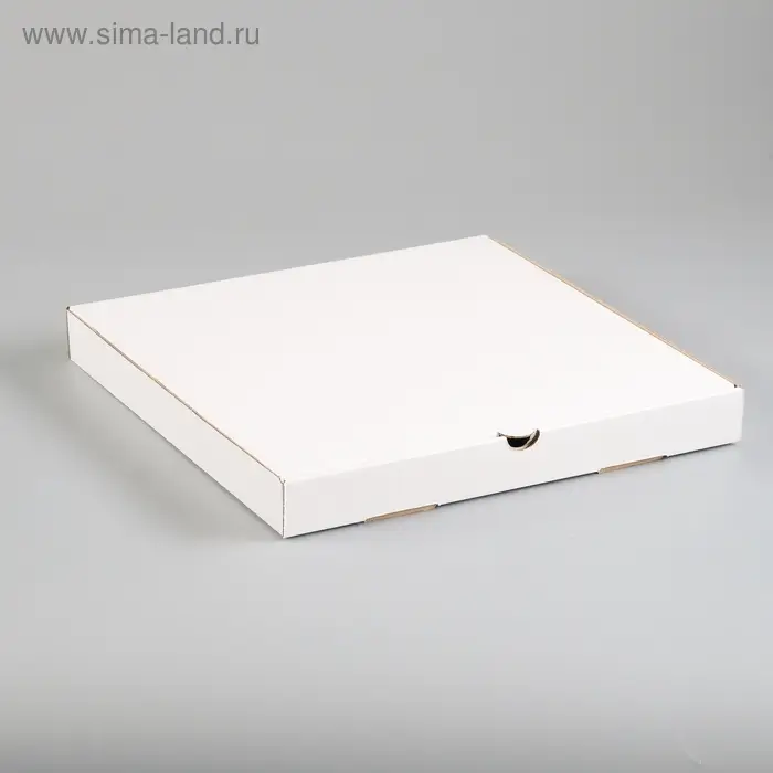 Коробка для пиццы, белая, 31 х 31 х 3,5 см Коробка для пиццы, белая, 31 х 31 х 3,5 см