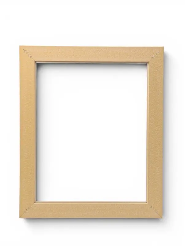 Рама для картин и зеркал Elegance de Lumi, 40&times;50 см, пластик, белая с серебром
