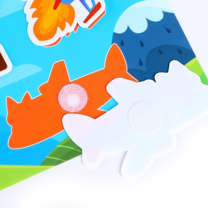 Развивающая игра на липучках «Изучаем транспорт» Развивающая игра на липучках «Изучаем транспорт»