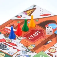 Набор настольных игр &laquo;Новогоднее приключение&raquo;, 2 в 1, 7+