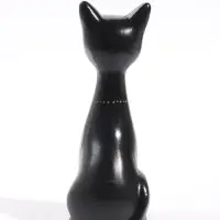 Фигурка декоративная &laquo;Кошка-Нефертити&raquo;, 6.5&times;18 см, чёрная