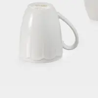 Кружки WY Renessans, 400 мл, набор 2 шт., фарфор, белые