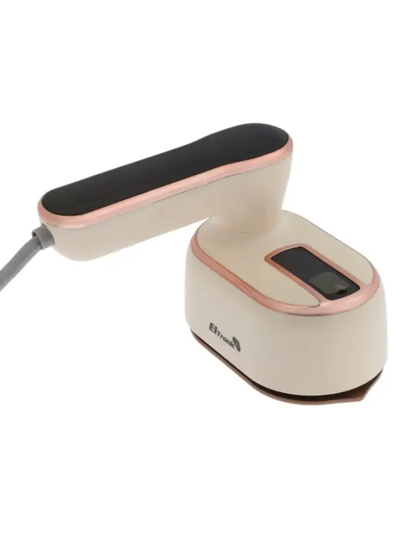 Отпариватель ручной ELTRONIC 999-05, 1500 Вт, 100 мл, 2.5 м, 20 г/мин, 2 режима, бежевый